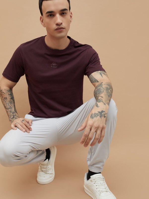 Wine Solid Sports T-shirt