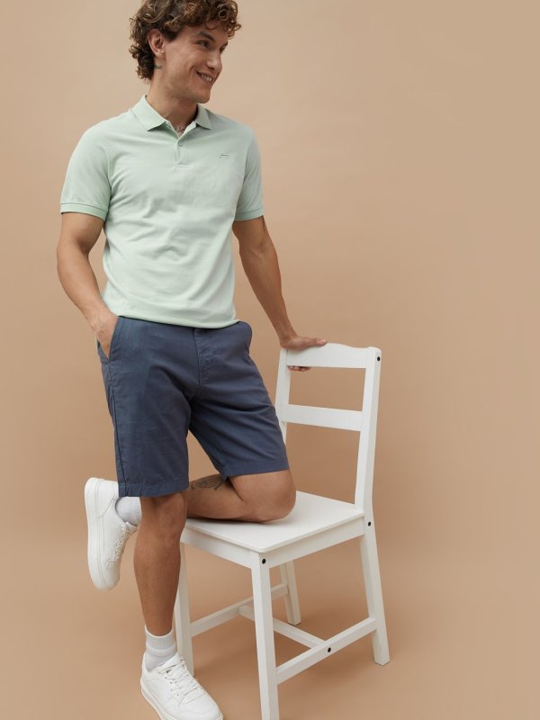 Light Mint Solid Polo T-shirt