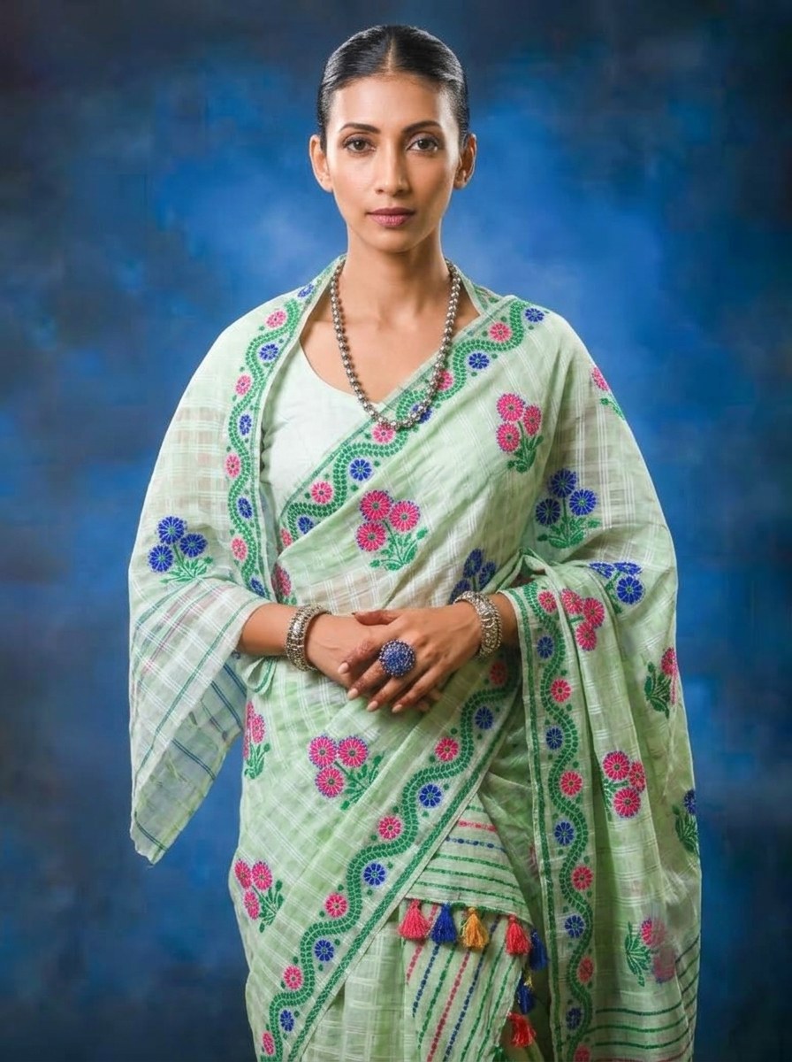 test, worn by a model