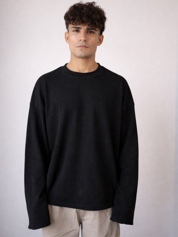Men Drop-Shoulder Sleeves T-shirt